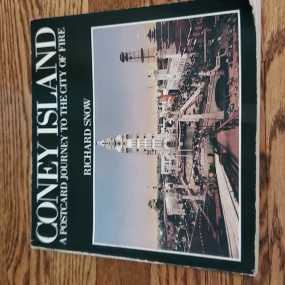 1989, Coney Island A Postcard Journey To The City Of Fire, by Ricard Snow - Picture 1 of 16